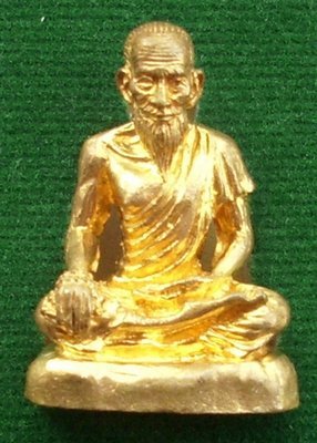 Ruesi Boroma Kroo Chiwok Gomarapaj (Jivaka) Healing Amulet Blessed by Luang Por Jaran (Wat Ampawa) - Nuea Tong Pasom - Hmor Som Hmay Tong Prasert (Doctor Som Hmay) - with or without case Ruesi Boroma Kroo Chiwok Gomarapaj (Jivaka) Healing Amulet Blessed by Luang Por Jaran (Wat Ampawa) - Nuea Tong Pasom - Hmor Som Hmay Tong Prasert (Doctor Som Hmay) - with or without case