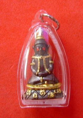 Por Ngang Ta Daeng Jom Sanaeh - Samrit Pid Tong with Takrut and sacred powders - King of Luck Edition - Luang Por Naen Kampiro (only 799 made) Por Ngang Ta Daeng Jom Sanaeh - Samrit Pid Tong with Takrut and sacred powders - King of Luck Edition - Luang Por Naen Kampiro (only 799 made)