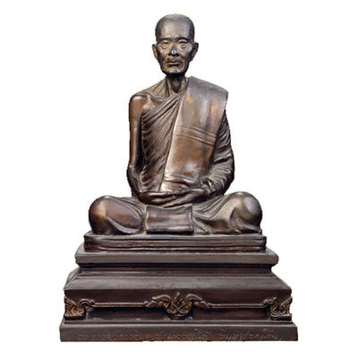 Luang Phu To 125th Anniversary Bucha Statue 10 x 15 Inch Bucha Statue Sacred Powder and Monk Coin Insert - 125 Made - Blessing Ceremony at Wat Tham Singto Tong with 125 Monks Luang Phu To 125th Anniversary Bucha Statue 10 x 15 Inch Bucha Statue Sacred Powder and Monk Coin Insert - 125 Made - Blessing Ceremony at Wat Tham Singto Tong with 125 Monks