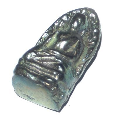 Pra Rod Lampun (Benjapakee amulet) - Nuea Lek Lai Nam Neung See Peek Malaeng Tap (Buddha in Meditation) pure Lek Lai - Luang Por Huan - Wat Putai Sawan 2548 BE Pra Rod Lampun (Benjapakee amulet) - Nuea Lek Lai Nam Neung See Peek Malaeng Tap (Buddha in Meditation) pure Lek Lai - Luang Por Huan - Wat Putai Sawan 2548 BE