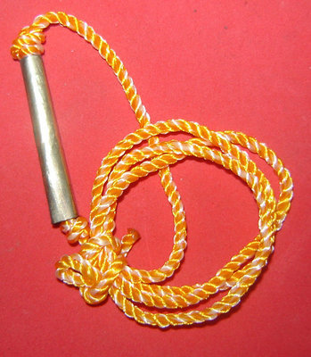 Takrut Ngern Samong Wai (Silver leaf Fast Brain amulet) - Run Choke Lap Maha Sethee - Luang Phu Hongs Prohmabanyo - Wat Petchburi - good for students, academics and gamblers Takrut Ngern Samong Wai (Silver leaf Fast Brain amulet) - Run Choke Lap Maha Sethee - Luang Phu Hongs Prohmabanyo - Wat Petchburi - good for students, academics and gamblers