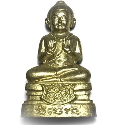 Kumarn Taep Jinda Ud See Pheung Khiaw Gesa Jiworn Nuea Chanuan Metal Statuette + Prai Oil + Monks Hair + Takrut + Civara Robe - Luang Por Rat Wat Pha Hwaay Kumarn Taep Jinda Ud See Pheung Khiaw Gesa Jiworn Nuea Chanuan Metal Statuette + Prai Oil + Monks Hair + Takrut + Civara Robe - Luang Por Rat Wat Pha Hwaay