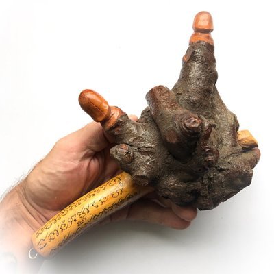 Giant Palad Khik Mai Ga Fak Rak Koon 10 x 6 x 4 Inches Sacred Tree Phallic with Khom Spell Inscription Blessed by Luang Por Prohm & Khao Or Masters Giant Palad Khik Mai Ga Fak Rak Koon 10 x 6 x 4 Inches Sacred Tree Phallic with Khom Spell Inscription Blessed by Luang Por Prohm & Khao Or Masters