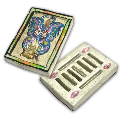 Taep Jamlaeng Pim Lek Run Pised 2554 BE Extreme Limited Butterfly King Amulet only 30 Made Ganesha Statuette 5 Gems 9 Silver Takrut Kroo Ba Krissana Taep Jamlaeng Pim Lek Run Pised 2554 BE Extreme Limited Butterfly King Amulet only 30 Made Ganesha Statuette 5 Gems 9 Silver Takrut Kroo Ba Krissana