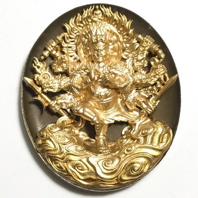 Rian Pra Tanabodee Maha Sethee Champol - Nuea Nuea Bronze Khad Ngao Vaisaravana Vajrayana Deity of Wealth Blessed at Borobudur Indonesia Rian Pra Tanabodee Maha Sethee Champol - Nuea Nuea Bronze Khad Ngao Vaisaravana Vajrayana Deity of Wealth Blessed at Borobudur Indonesia
