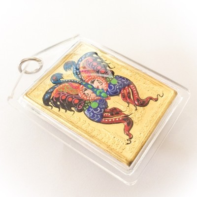 Taep Jamlaeng Butterfly King- Pim Yai Ongk Kroo Kroo Ba Krissana - Jumbo Size - White Powders Brass Face + 1 Silver Takrut + 3 Ploi Sek - Free Casing Taep Jamlaeng Butterfly King- Pim Yai Ongk Kroo Kroo Ba Krissana - Jumbo Size - White Powders Brass Face + 1 Silver Takrut + 3 Ploi Sek - Free Casing