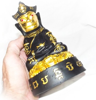 Paya Ngang Maha Pokasap Maha Sanaeh Bucha Statue - 4 x 7 Inches - Sacred Amulets in Base - Montr Paetch Payatorn Jantr Sorn Jantr Edition - Luang Phu In 2556 BE Paya Ngang Maha Pokasap Maha Sanaeh Bucha Statue - 4 x 7 Inches - Sacred Amulets in Base - Montr Paetch Payatorn Jantr Sorn Jantr Edition - Luang Phu In 2556 BE