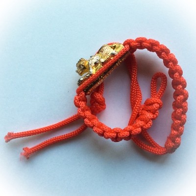 Takrut Hanuman Thaway Sue Sadtya - Loyal Servant of Rama bracelet - Wai Kroo Luang Por Phern Wat Bang Pra 2557 BE Extra Blessing by Luang Pi Pant Takrut Hanuman Thaway Sue Sadtya - Loyal Servant of Rama bracelet - Wai Kroo Luang Por Phern Wat Bang Pra 2557 BE Extra Blessing by Luang Pi Pant