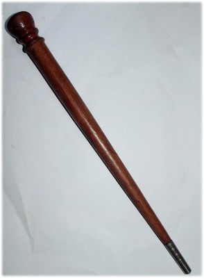 Mai Tao Gayasit Dton Khee Dtaay Plai Khee Bpen 2524 BE - Sacred Magic wand 12 Inches long - Protection from Enemies and Black Magic - Ajarn Chum Chai Kiree Mai Tao Gayasit Dton Khee Dtaay Plai Khee Bpen 2524 BE - Sacred Magic wand 12 Inches long - Protection from Enemies and Black Magic - Ajarn Chum Chai Kiree