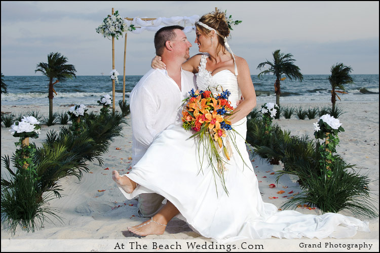 Bamboo Palms - Beach wedding Package