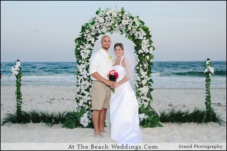 White Wedding Bliss - Beach Wedding Package