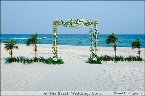 Bamboo Love Nests - Beach wedding Package 00028