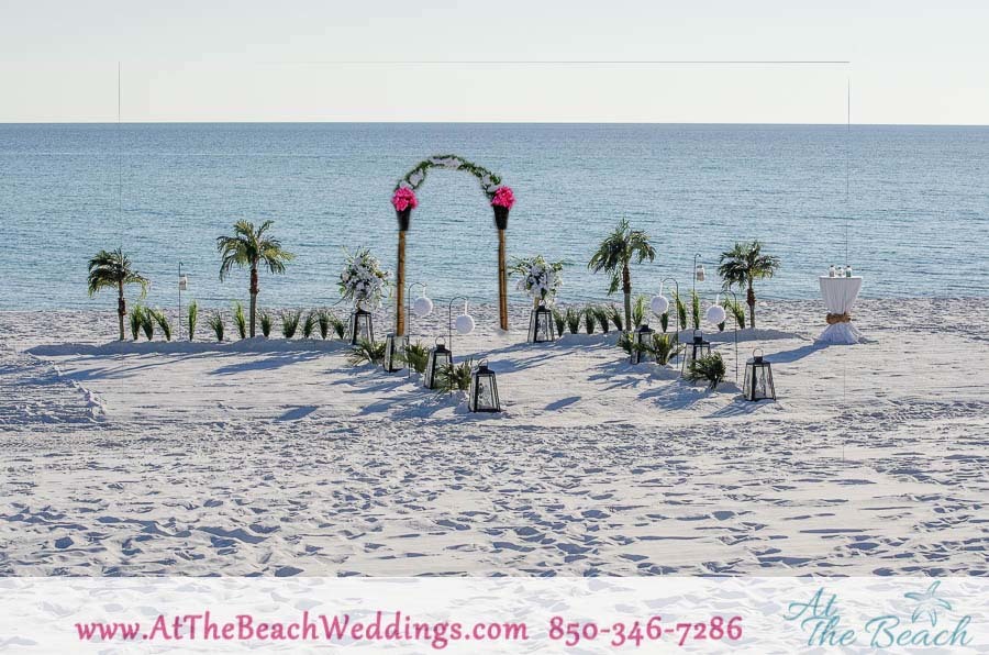Lanterns Of Love - Beach wedding Package