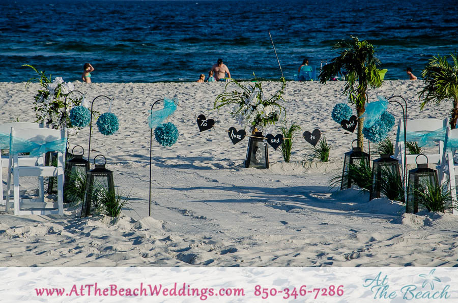 Lanterns Of Love - Beach wedding Package