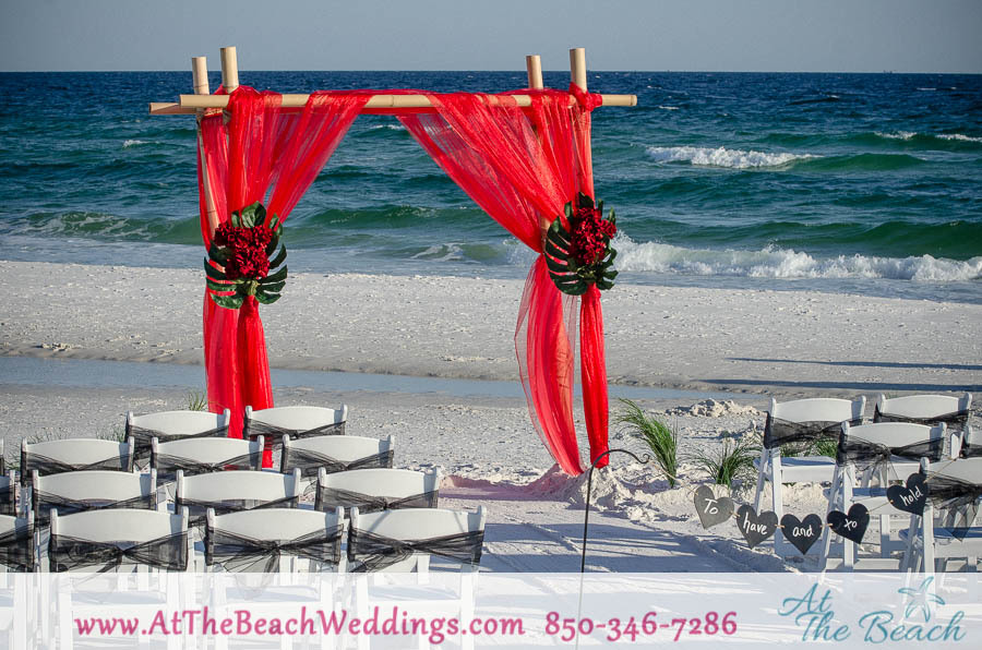 Customize Your Draped Bamboo Wedding Package starting at