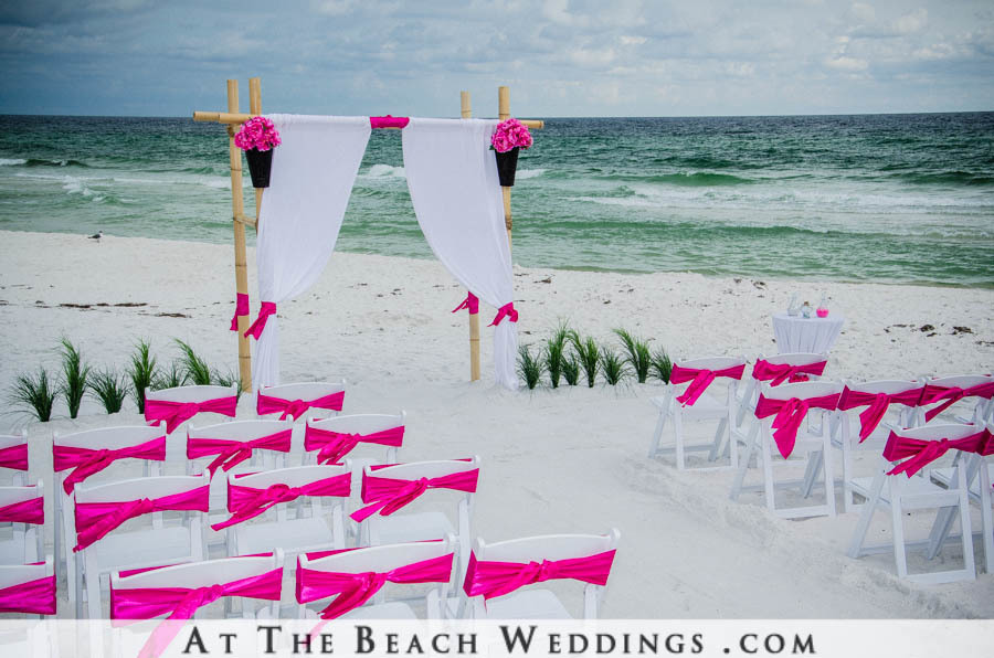 Customize Your Draped Bamboo Wedding Package starting at