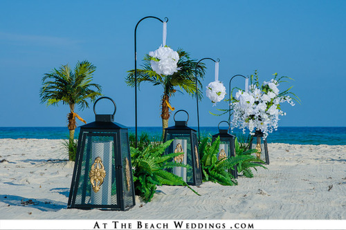 Lanterns Of Love Beach Wedding Package