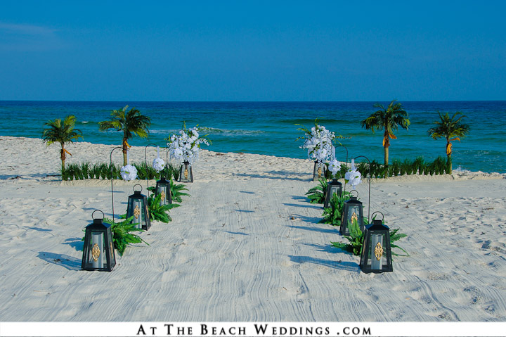 Lanterns Of Love - Beach wedding Package