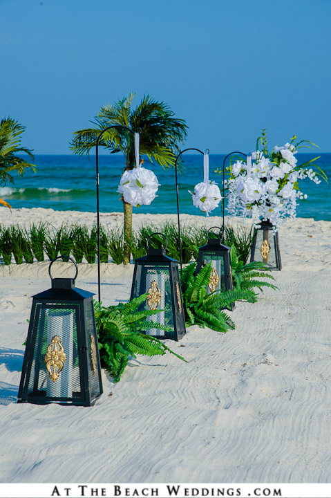 Lanterns Of Love - Beach wedding Package