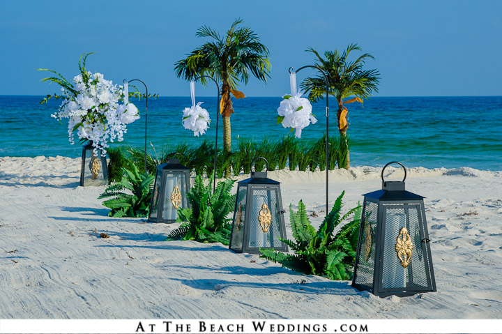 Lanterns Of Love - Beach wedding Package