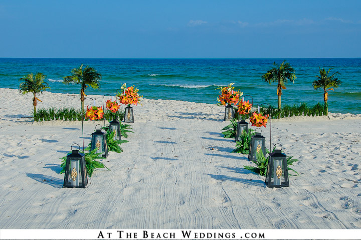 Lanterns Of Love - Beach wedding Package