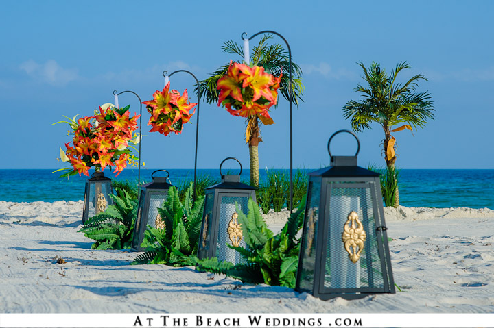 Lanterns Of Love - Beach wedding Package