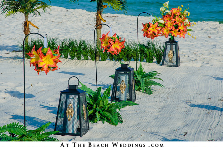 Lanterns Of Love - Beach wedding Package