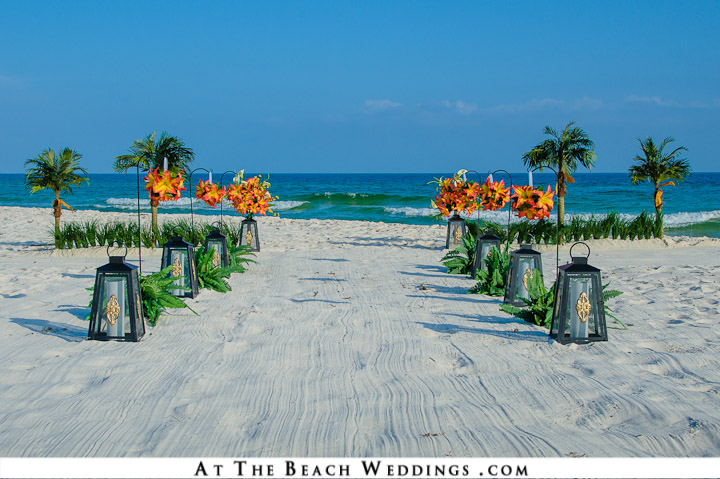 Lanterns Of Love - Beach wedding Package
