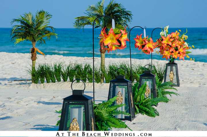 Lanterns Of Love - Beach wedding Package