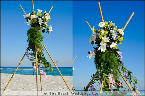 Bamboo Garden Sticks - Beach Wedding Package 00009