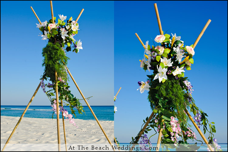 Bamboo Garden Sticks - Beach Wedding Package