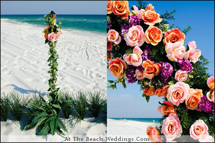 Bamboo Orange Sunset - Beach wedding Package