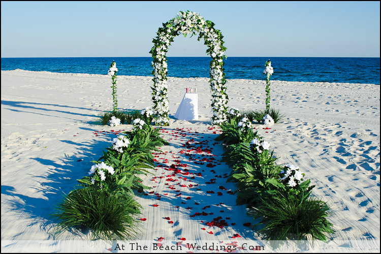 White Wedding Bliss - Beach Wedding Package