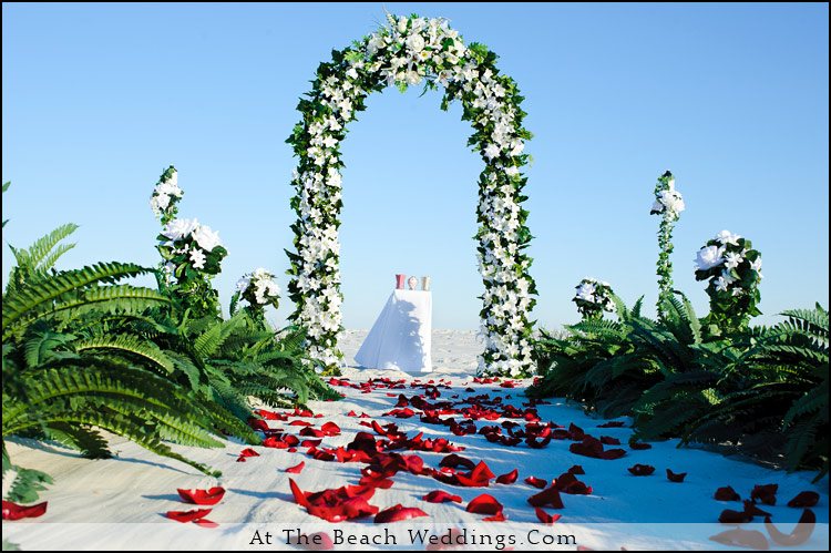 White Wedding Bliss - Beach Wedding Package