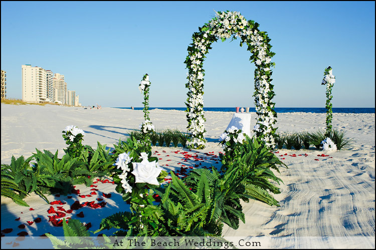 White Wedding Bliss - Beach Wedding Package