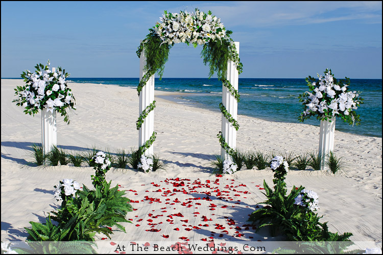 Pillars Of Love - Beach wedding Package