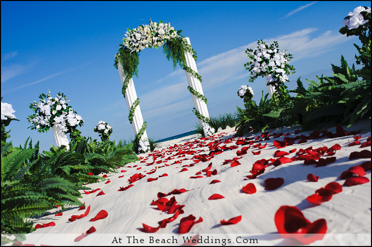 Pillars Of Love - Beach wedding Package