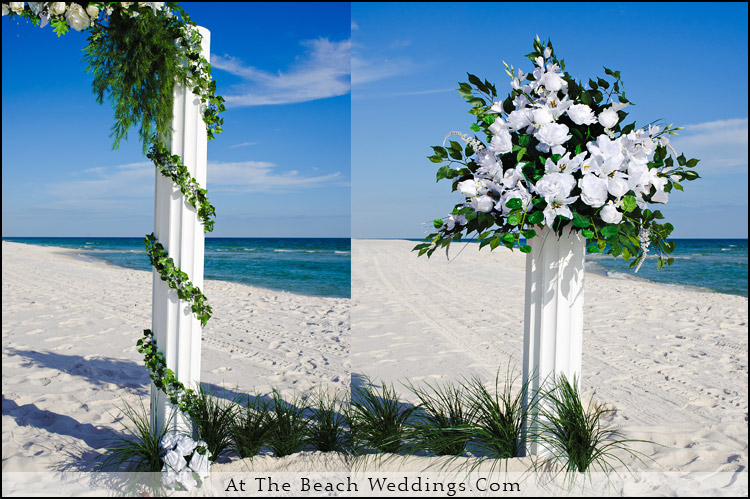 Pillars Of Love - Beach wedding Package