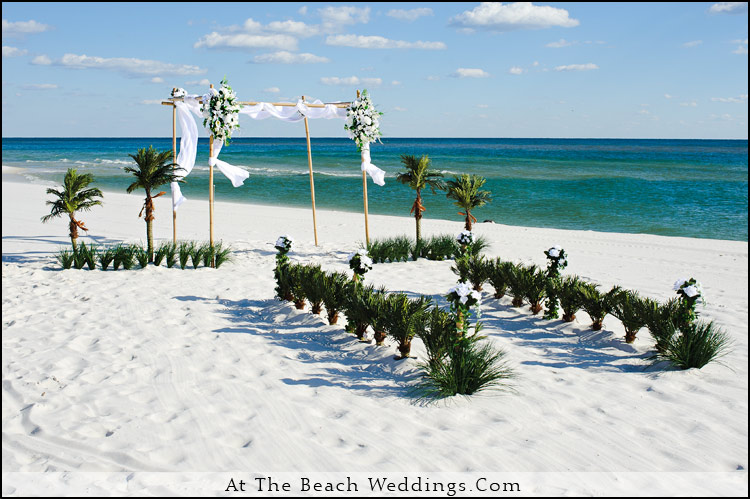 Bamboo Palms - Beach wedding Package