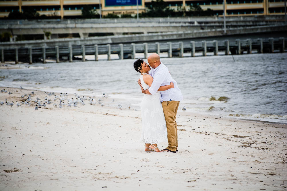 Walkout Beach Wedding - Beach or Park Wedding Officiant & Photography Package