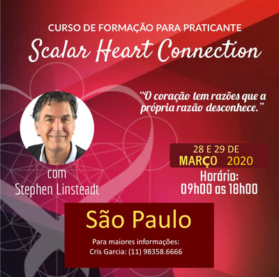 Curso de Formação de Praticante de Scalar Heart Connection -São Paulo, SP Evento adiado para nova data durante o segundo semestre de 2020. Curso de Formação de Praticante de Scalar Heart Connection -São Paulo, SP Evento adiado para nova data durante o segundo semestre de 2020.