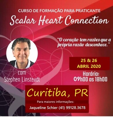 Curso de Formação de Praticante de Scalar Heart Connection - Curitiba, PR Evento adiado para nova data durante o segundo semestre de 2020. Curso de Formação de Praticante de Scalar Heart Connection - Curitiba, PR Evento adiado para nova data durante o segundo semestre de 2020.