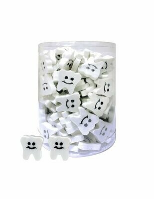 BORRACHA EM FORMA DE DENTE