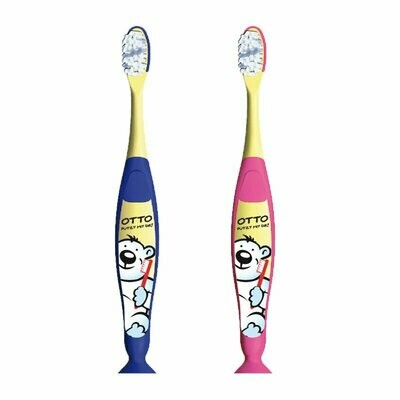 ESCOVA DE DENTES BASE COM VENTOSA 12 UNIDADES