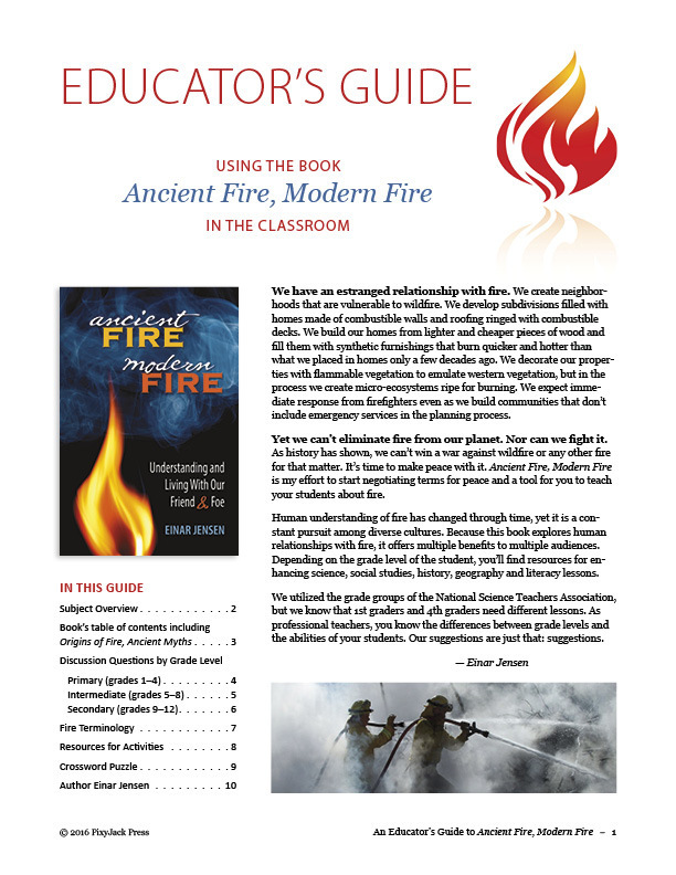 Educator's Guide to Ancient Fire, Modern Fire AMF-guide