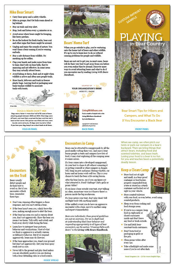 Bear Smart Pocket Guides (set of 3)