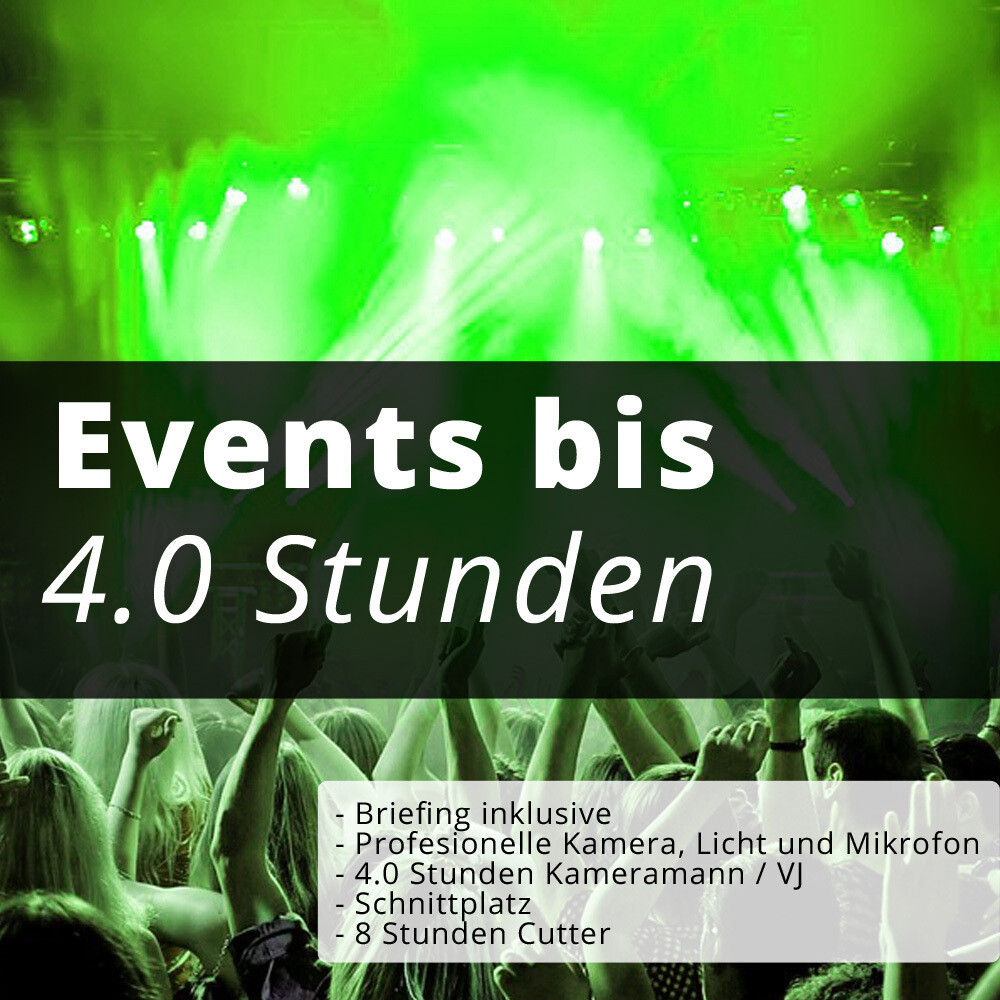 Events bis 4.0H Events bis 4.0H