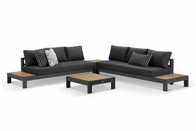 COAST PLATFORM Teak Charcoal