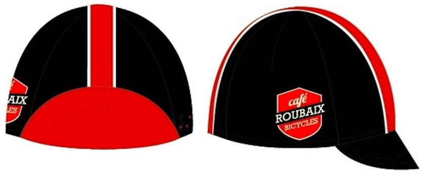 Cafe Roubaix Cycling Cap by Red Dots Cafe Roubaix Cycling Cap by Red Dots