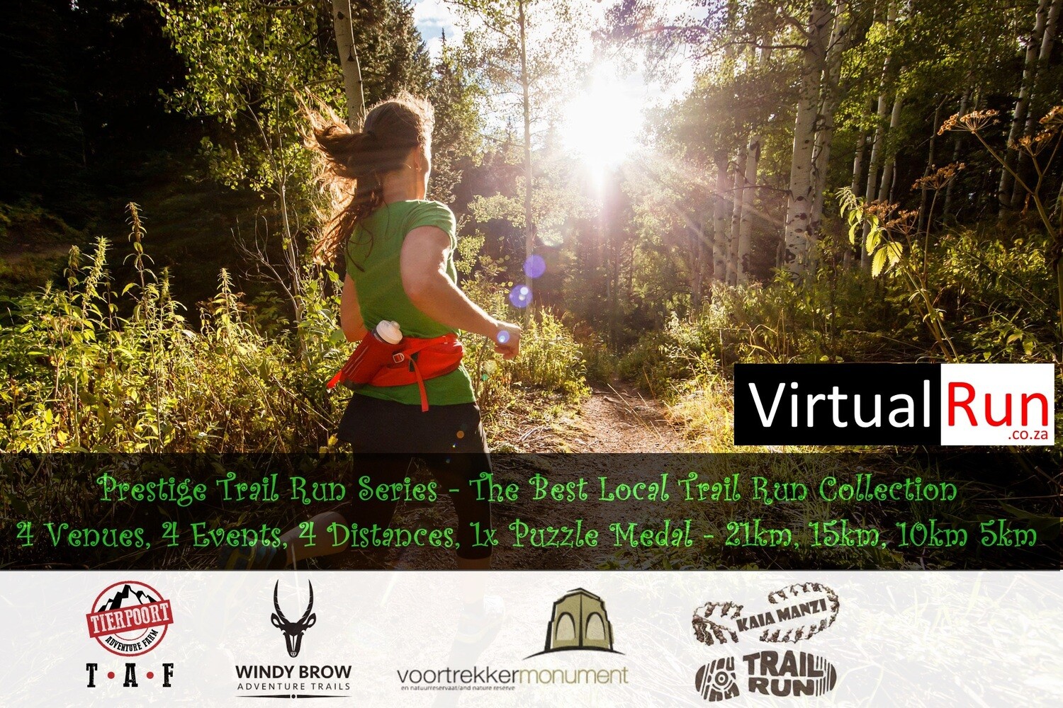 Prestige VIRTUAL Trail Run Series 1 Enter ONLY for the 1st event